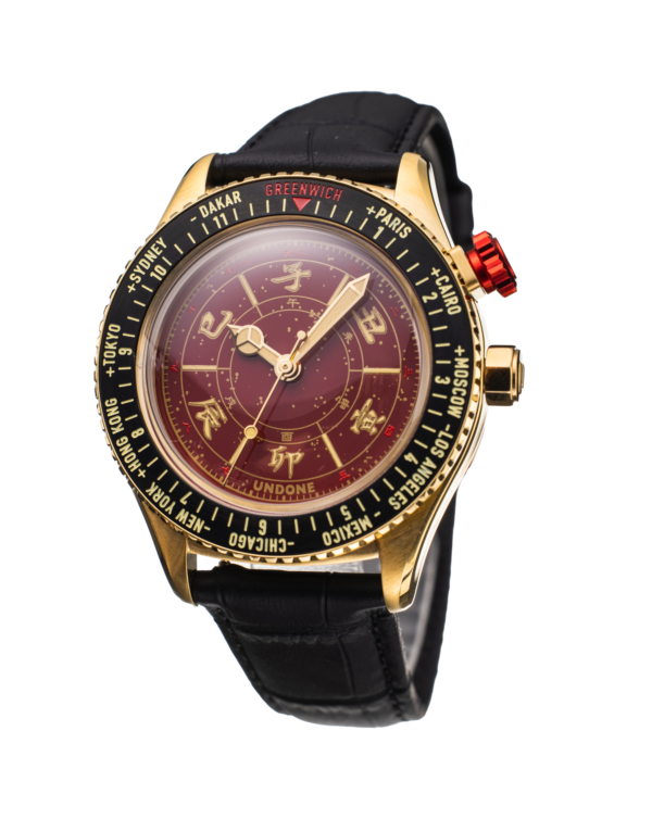 Aero Chinese Hour 2024 Dark Red Dial